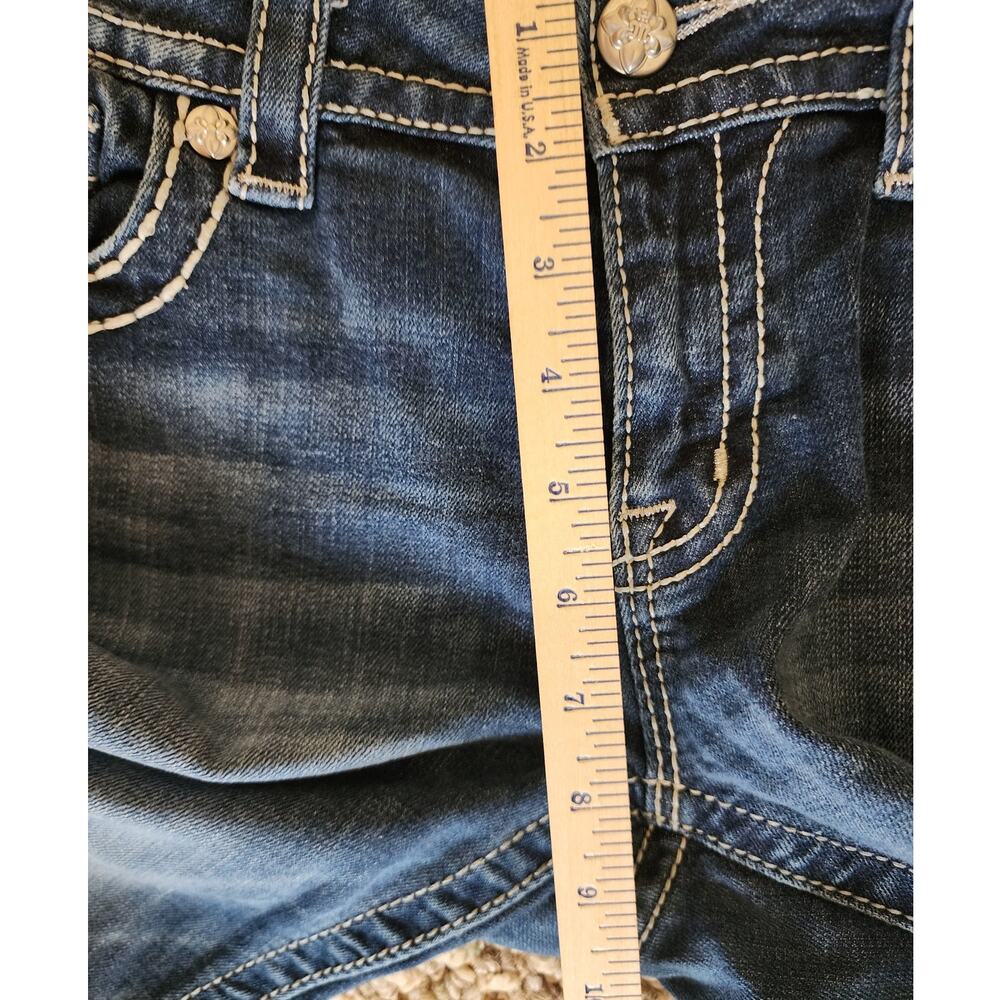 Miss Me Jeans Women's Signature Skinny Embellished Pockets Size 31 - Picture 14 of 15